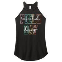 School Field Day Happy Field Day Tee Teacher Life Summer Women's Perfect Tri Rocker Tank