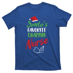 Santas Favorite Dialysis Nurse Christmas Nursing Gift T-Shirt