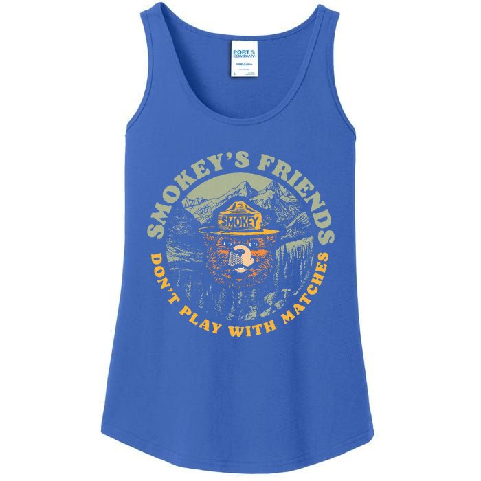 SmokeyS Friends DonT Play With Matches Ladies Essential Tank