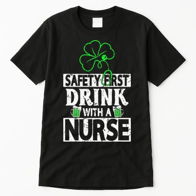 Safety first drink with a Nurse Shenanigan Irishman Tall T-Shirt