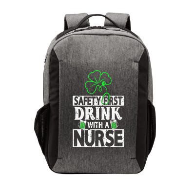 Safety first drink with a Nurse Shenanigan Irishman Vector Backpack