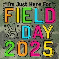 School Field Day Teacher Im Just Here For Field Day 2025 Legacy Tie Dye Trucker Hat