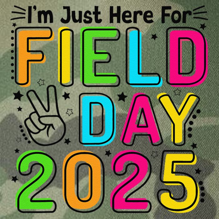 School Field Day Teacher Im Just Here For Field Day 2025 Legacy Tie Dye Trucker Hat