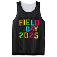 School Field Day Teacher Im Just Here For Field Day 2025 Mesh Reversible Basketball Jersey Tank