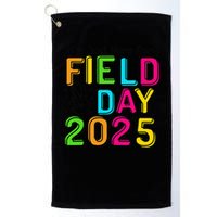 School Field Day Teacher Im Just Here For Field Day 2025 Golf Towel