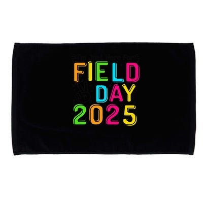 School Field Day Teacher Im Just Here For Field Day 2025 Microfiber Hand Towel