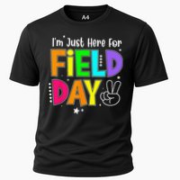School Field Day Teacher I'm Just Here For Field Day Performance Shirt