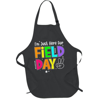 School Field Day Teacher I'm Just Here For Field Day Apron