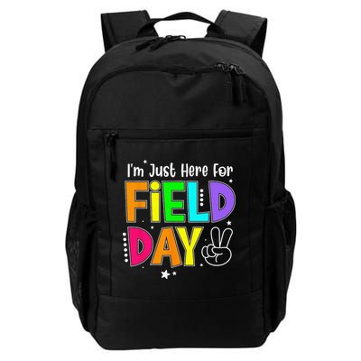 School Field Day Teacher I'm Just Here For Field Day Backpack