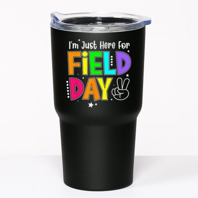 School Field Day Teacher I'm Just Here For Field Day Tumbler