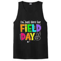 School Field Day Teacher I'm Just Here For Field Day PosiCharge Competitor Tank