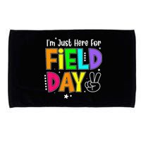 School Field Day Teacher I'm Just Here For Field Day Microfiber Hand Towel