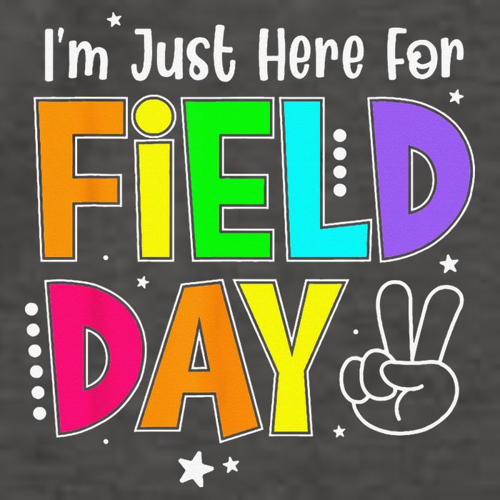 School Field Day Teacher I'm Just Here For Field Day Vector Backpack