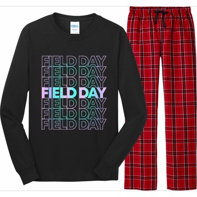 School Field Day Long Sleeve Pajama Set