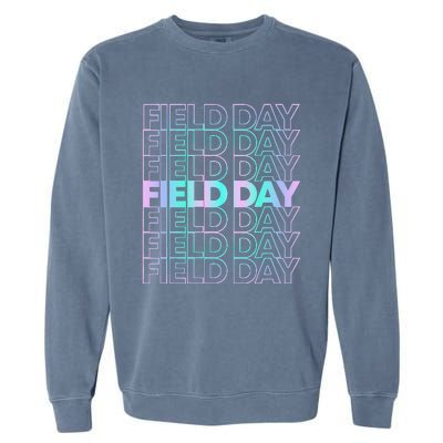 School Field Day Garment-Dyed Sweatshirt