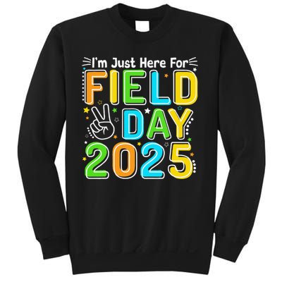 School Field Day Teacher Im Just Here For Field Day 2025 Sweatshirt