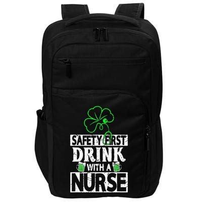 Safety first drink with a Nurse Shenanigan Clover Irishman Impact Tech Backpack