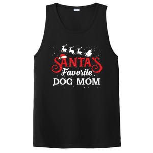 SantaS Favorite Dog Mom Christmas Party Gift PosiCharge Competitor Tank