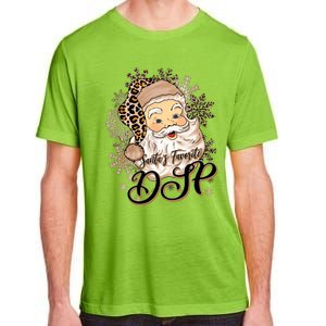 SantaS Favorite Dsp Leopard Hat Funny Santa Christmas Great Gift Adult ChromaSoft Performance T-Shirt