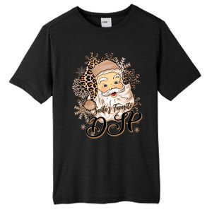 SantaS Favorite Dsp Leopard Hat Funny Santa Christmas Great Gift Tall Fusion ChromaSoft Performance T-Shirt