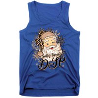 SantaS Favorite Dsp Leopard Hat Funny Santa Christmas Great Gift Tank Top