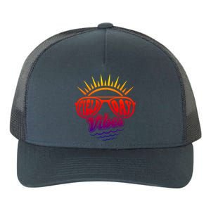 Sunrise Field Day Vibes Last Day Of School Field Day Teacher Meaningful Gift Yupoong Adult 5-Panel Trucker Hat