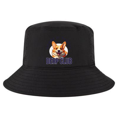 Short & Fluffy Derp Club For Corgis Cool Comfort Performance Bucket Hat