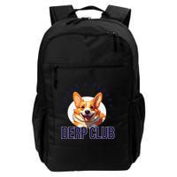 Short & Fluffy Derp Club For Corgis Backpack