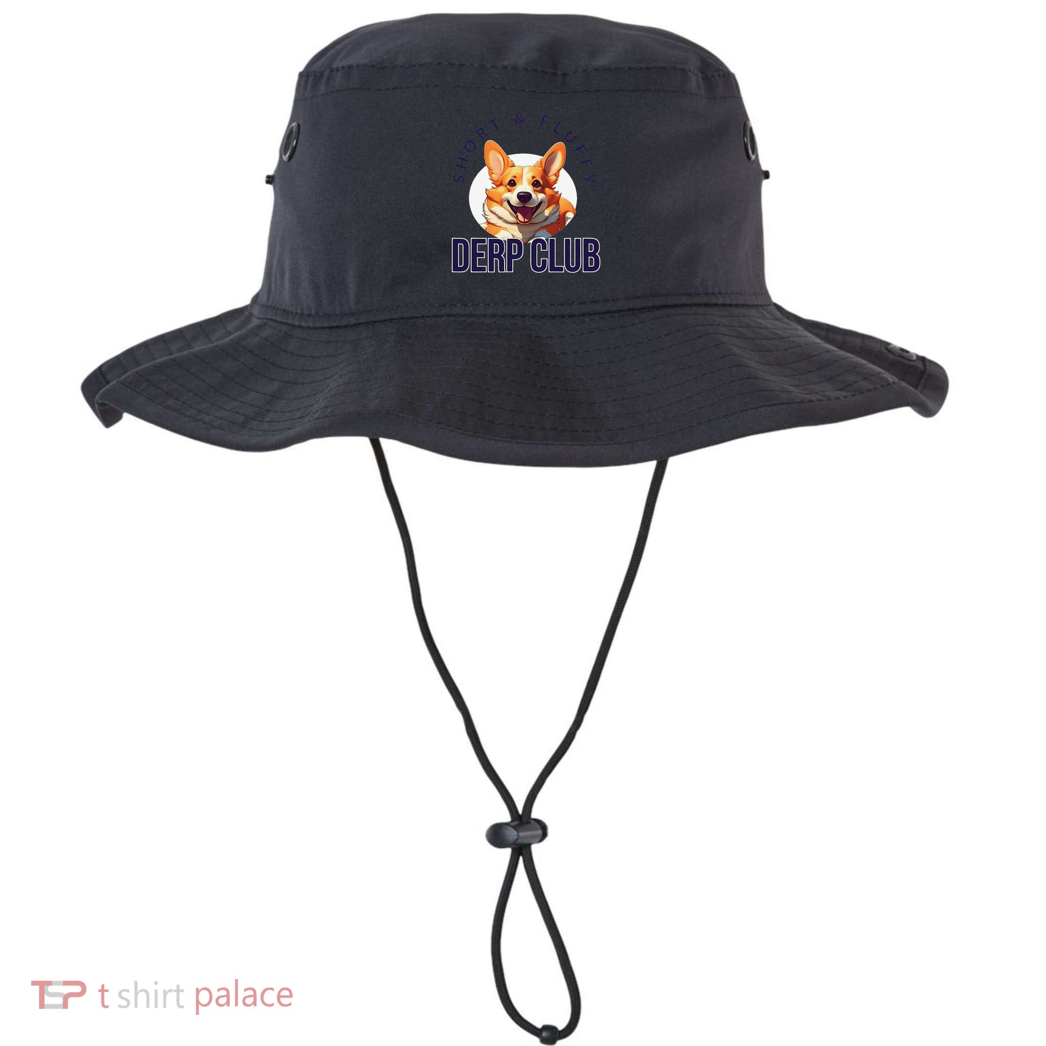 Short & Fluffy Derp Club For Corgis Bucket Hat