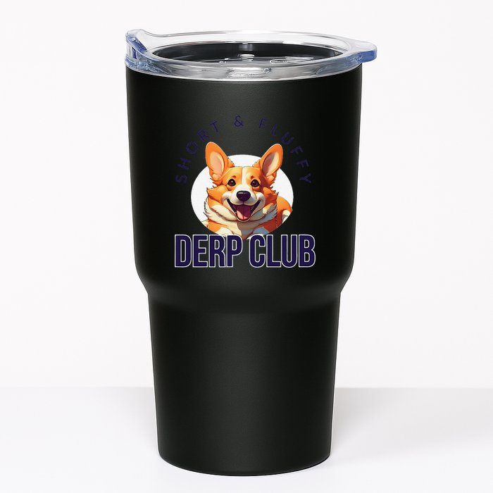 Short & Fluffy Derp Club For Corgis Tumbler