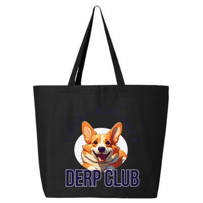 Short & Fluffy Derp Club For Corgis 25L Jumbo Tote