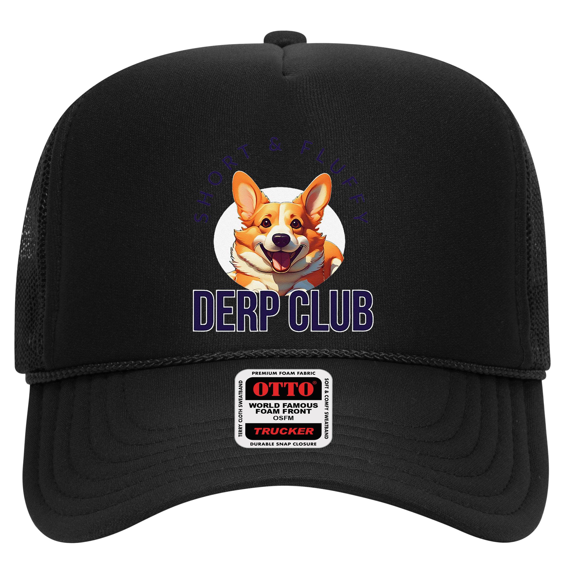 Short & Fluffy Derp Club For Corgis Hat