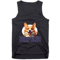 Short & Fluffy Derp Club For Corgis Tank Top