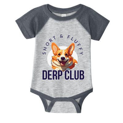 Short & Fluffy Derp Club For Corgis Infant Baby Jersey Bodysuit
