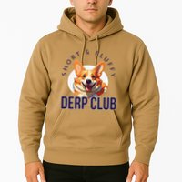 Short & Fluffy Derp Club For Corgis Hoodie