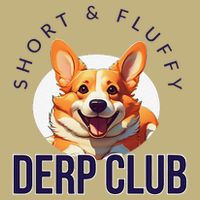 Short & Fluffy Derp Club For Corgis Hoodie