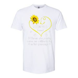 Sunflower Funny Dog Lover Pawma Mothers Day Softstyle CVC T-Shirt