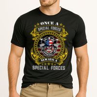 Special Forces De Oppresso Liber Green Beret Skull Cooling Performance Crew T-Shirt