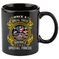 Special Forces De Oppresso Liber Green Beret Skull 11oz C Handle Ceramic Mug