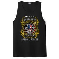 Special Forces De Oppresso Liber Green Beret Skull PosiCharge Competitor Tank