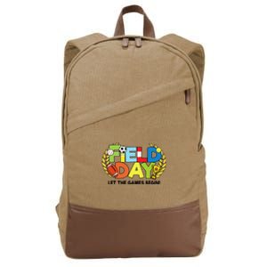 School Field Day Teacher Let The Games Begin Field Day 2022 Cotton Canvas Backpack