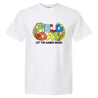 School Field Day Teacher Let The Games Begin Field Day 2022 Garment-Dyed Heavyweight T-Shirt