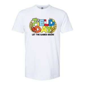 School Field Day Teacher Let The Games Begin Field Day 2022 Softstyle CVC T-Shirt