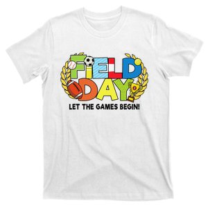 School Field Day Teacher Let The Games Begin Field Day 2022 T-Shirt