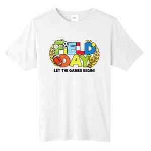 School Field Day Teacher Let The Games Begin Field Day 2022 Tall Fusion ChromaSoft Performance T-Shirt