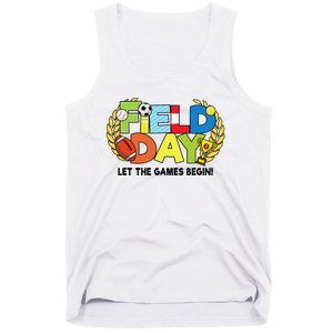 School Field Day Teacher Let The Games Begin Field Day 2022 Tank Top