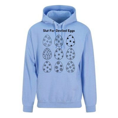 Slut For Deviled Eggs Unisex Surf Hoodie