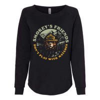 Smokeys Friends Dont Play With Matches Womens California Wash Sweatshirt