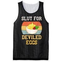 Slut For Deviled Eggs Mesh Reversible Basketball Jersey Tank