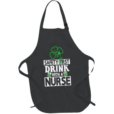 Safety First Drink With A Nurse Vintage Apron